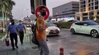 Dubai UAE walk tour: Explore AL MANKHOOL DISTRICT from Spinneys to Sharaf DG Metro Station