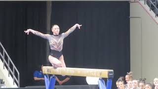 Jade Carey 2025 American Gold Balance Beam