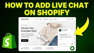 How to Add Live Chat On Shopify (Boost Conversions!)
