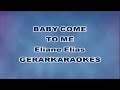 Baby come to me - Eliane Elias - Karaoke