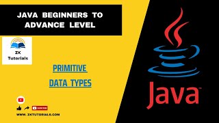 07 Primitive Data Types In Java | Core Java Tutorials