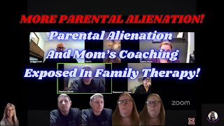 Parental Alienation \u0026 Mom's Coaching Is Exposed In Family Counseling!