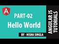 AngularJS Tutorial 2 - Hello World