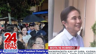 24 Oras Weekend: (Part 2 \u0026 3) aso nilason umano; Meeting nina VP Duterte at ex-VP Robredo...; atbp.