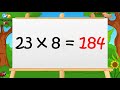 table of 23 learn multiplication table of twenty three tables for kids elearningstudio