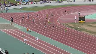 H30　千葉県中学総体　女子4x100mR　予選2組