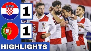 🔴Croatia vs Portugal (1-1) Extended HIGHLIGHTS | UEFA Nations League