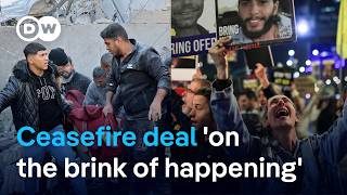 Cautious optimism for a ceasefire as the death toll continues to mount in Gaza | DW News