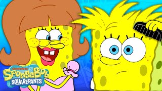 Every Time SpongeBob Had Hair Ever 💁‍♀️ | SpongeBob