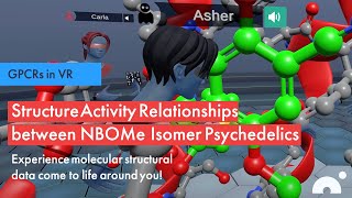 GPCRs in VR: Structure Activity Relationships between NBOMe Isomer Psychedelics