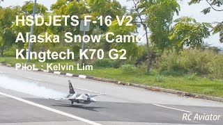 HSDJETS F-16 V2 Alaska Snow Camo Kingtech K70 G2