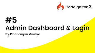 #5 Codeignitor 3 Tutorials - Admin Dashboard Theme Setup | Database | Login | Logout