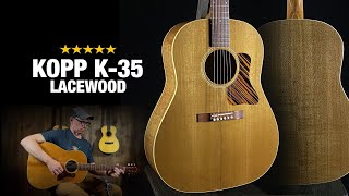 Kevin Kopp K-35 with Lacewood!