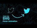 Html & CSS SVG Hover Animation | Encrypted Code