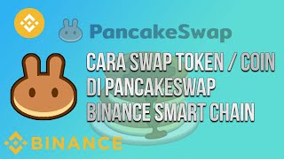 Tutorial cara swap token koin pancakeswap binance smart chain mudah dan cuan dengan bnb di pc