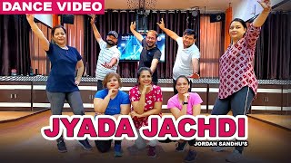 Jyada Jachdi Bhangra Dance Video | Jordan Sandhu | New Punjabi Songs 2021| Step2Step Dance Studio