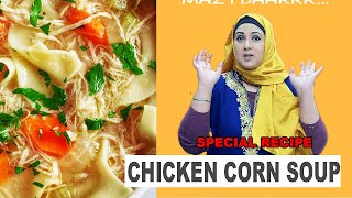 Chicken Corn Soup 👍🏻😍 SPECIAL RECIPE 🔥 By Arifa Siddiqui | Tabeer Ali Chicken Corn Soup Making 👍