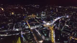 Frankfurt From The Air With Drone - Drone Sky Films - CommerzBank by Norman Foster