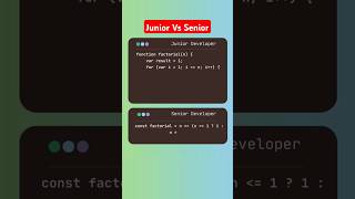 Junior Vs Senior Developer #programming #html #javascript #webdevelopment #html5 #webdesign #css3