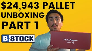 UNINSPECTED LIQUIDATION PALLET UNBOXING! $24,943 B-Stock Liquidation Pallet Part 1!