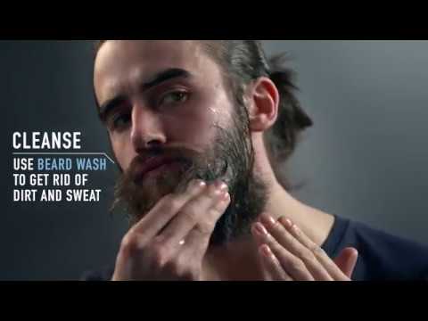Beard Grooming with Beard Wash Beard Grooming with Beard Wash