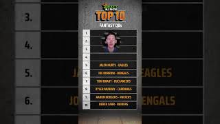 Tom Brady is not a top 5 fantasy QB | #Shorts