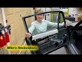 Porsche Chrome Door Rails & Glass Installation Part-2