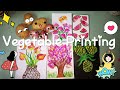 How to do Vegetable printing /Sharayu #art #viral #drawing #printing #ytshorts #youtube