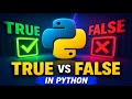 Booleans in Python Explained | True & False in Python Programming with Easy Examples