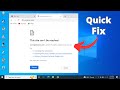 Fixed! - This Site Can't be Reached Error in Google Chrome