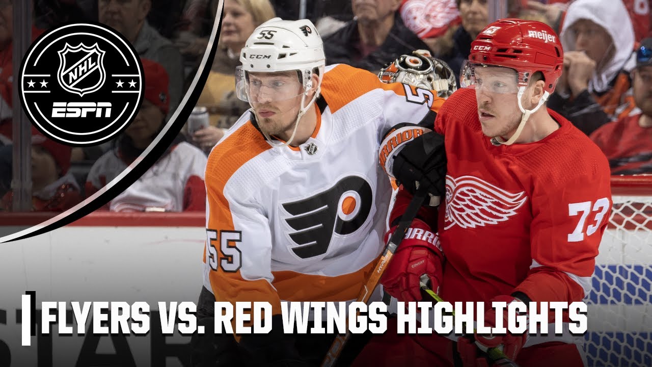 Philadelphia Flyers Vs. Detroit Red Wings | Full Game Highlights - YouTube