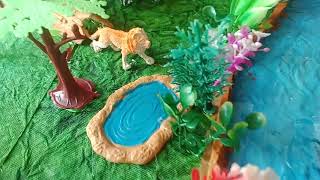 Wild animals and domestic animals hoses model,Senthil Kumar school project work 7200115725