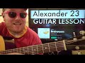 How To Play Brainstorm Alexander 23 // easy guitar tutorial beginner lesson easy chords (REACTION)