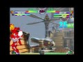 mvc2 josh 360 iron man switch sides a2g air to ground 100% combo