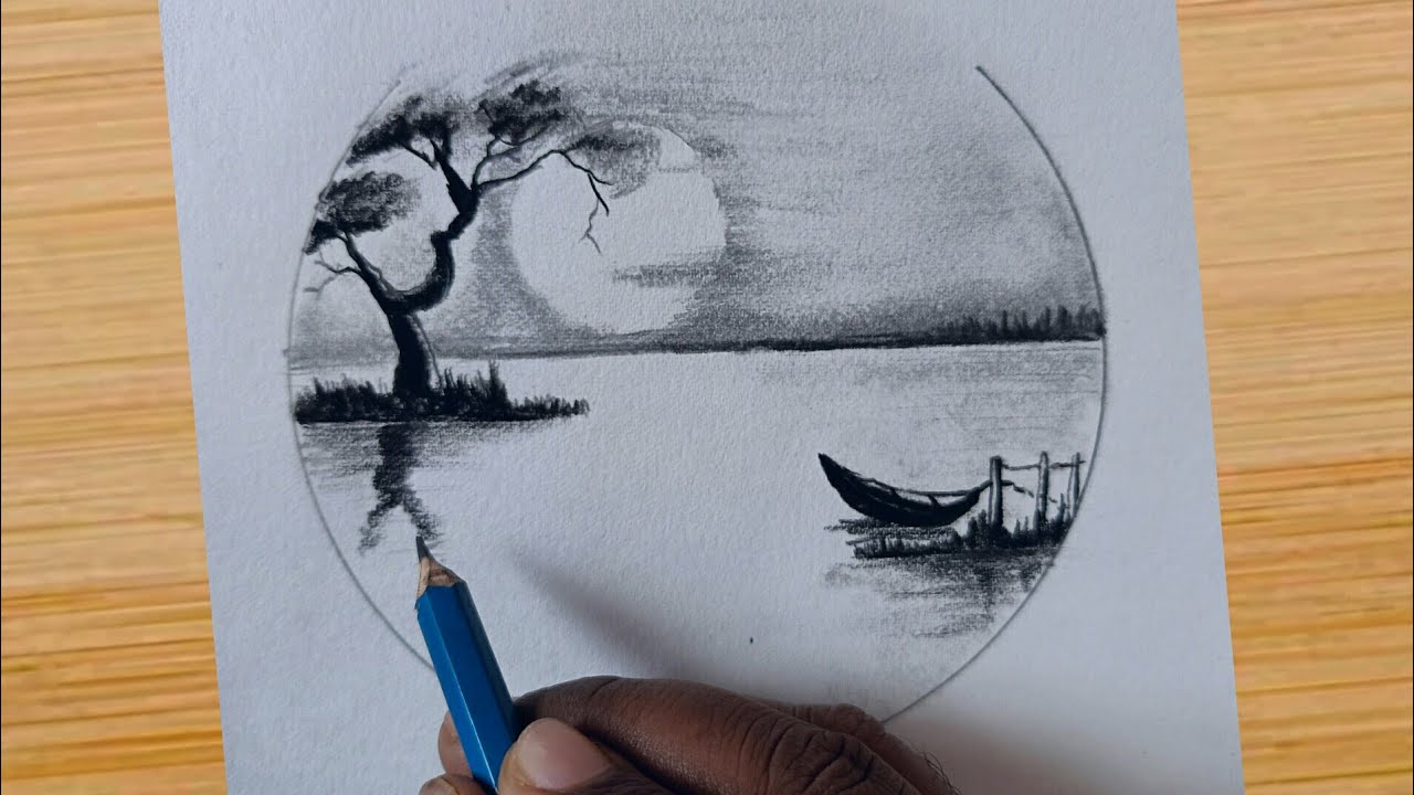 Nature Drawing Ideas For Beginners With Pencil Infoupdate Org