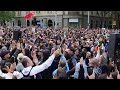 Former Victoria police officer leads a sea of Melbournian's in a cry for freedom from oppression