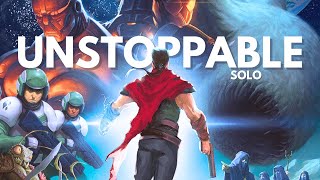 Unstoppable | Solo Board Game Tutorial and Playthrough