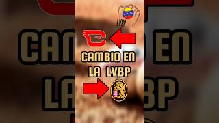 🔥CAMBIO EN LA LVBP ENTRE LEONES Y CARDENALES ⚾️ #beisbolvenezolano #lvbp #beisbolvenezuela #beisbol