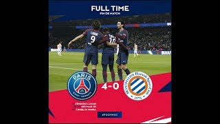 PSG vs Montpellier 4 0   All Goals & Highlights   27:01:2018