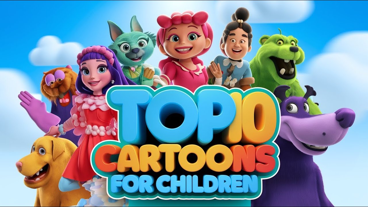 Top 10 Kids Cartoons Youtube