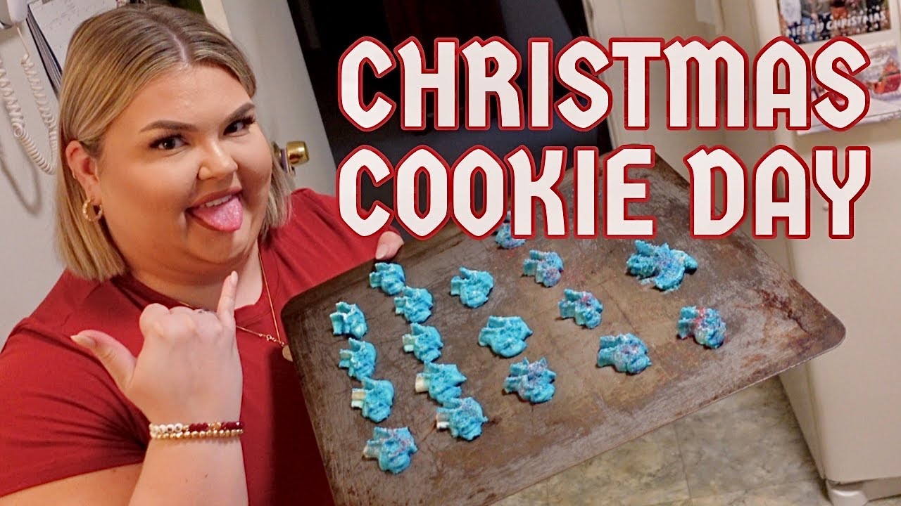 Christmas Cookie Baking Day Vlogmas Day 19 Youtube