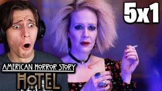 American Horror Story - Episode 5x1 REACTION!!! "Checking In" (Hotel)