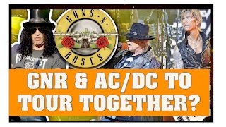 Guns N' Roses Reunion News:  GNR & AC/DC To Tour Together With Axl Fronting Both Bands?