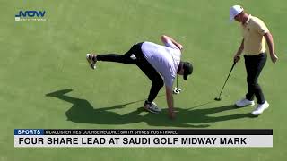 Four share lead at Saudi golf midway mark