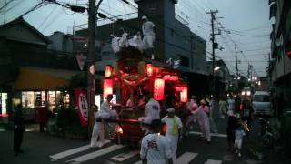 平成22年 東大阪市長瀬南大蓮地車試験曳行1