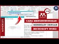 Tutorial Mendeley : Cara Menghubungkan Mendeley ke Microsoft Word 2013 | Integrasi Mendeley ke Word