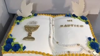 Pastel De Biblia Decoracion Sencilla