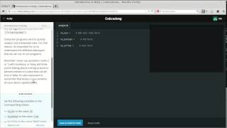 Codecademy Introduction to Ruby 2/16: Data Types: Numbers, Strings, Booleans