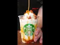 【スタバ再現】焼き芋ブリュレフラペチーノの作り方🥤 shorts レシピ