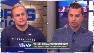 What’s going to make BYU football better faster: the transfer portal or the new incoming coaching hi